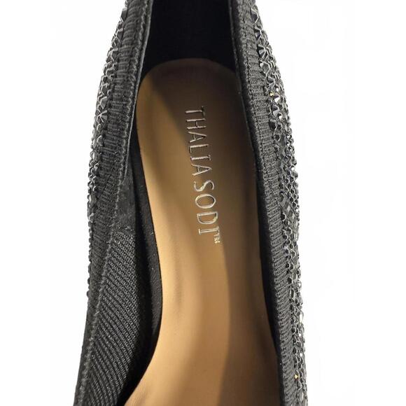 Thalia Sodi Heathere Womens Rhinestone Pointed Toe Pumps - 5 W/BOX - Picture 7 of 9